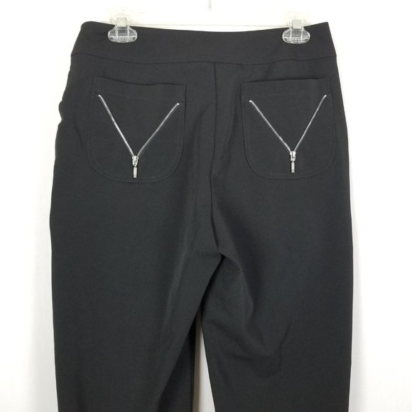 Boho Chic black womens pants size 8 - Picture 6 of 8